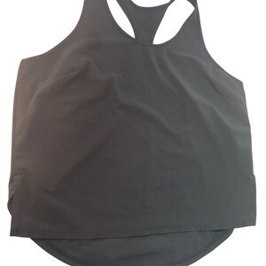 Athleta Charcoal Racerback Top